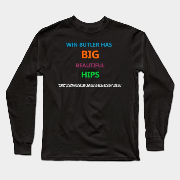 Win Butlers Hips Long Sleeve T-Shirt by Specialstace83